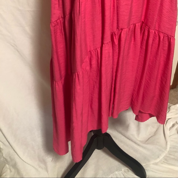 Pink midi maxi dress with Pockets by Maeve MP - Picture 9 of 10